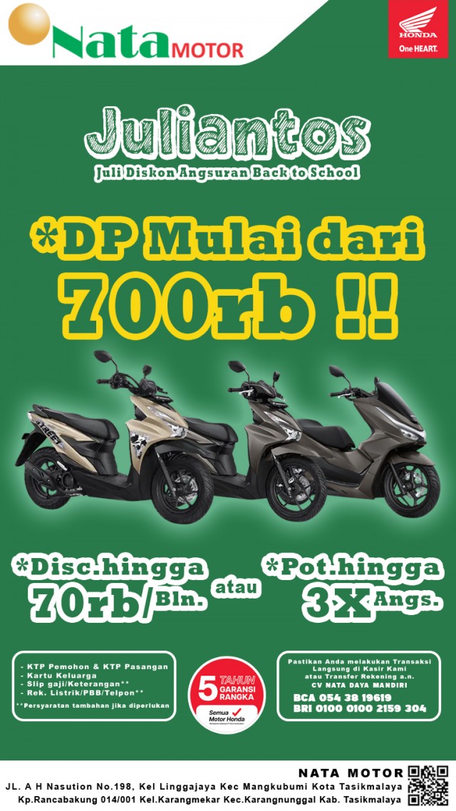 JULIANTOS - Juli Diskon Angsuran Back To School